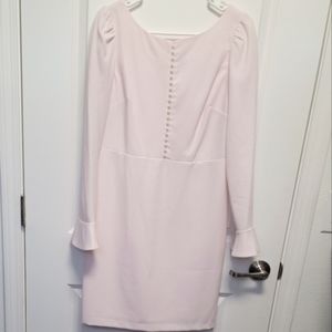 Karl Lagerfeld Size 6 Pink Dress with Pearls